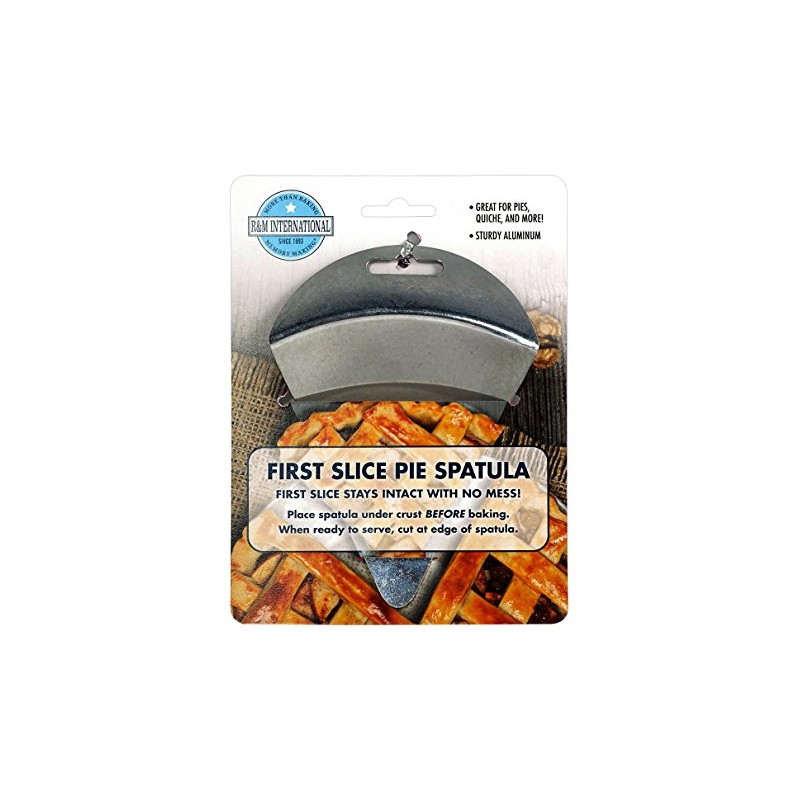 R&M International First Slice Pie Spatula, Aluminum