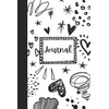 Maximalist Scribbles Notebook Journal Diary Planner Scrapbook Black and White