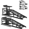 2PCS 3t 11060Lbs Heavy Duty Hydraulic Car Ramps - Portable