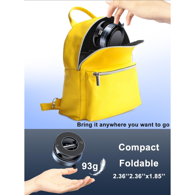 snanlen Upgraded 360° Vacuum Magnetic Phone Holder, Magnetic Car Phone