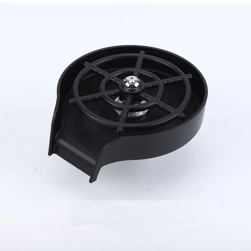 2-in-1 Glass Rinser for Kitchen Sink – 304 Stainless Steel