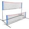 Volleyball Net with Poles Outdoor Volleyball net Adjustable 10FT Volleyball