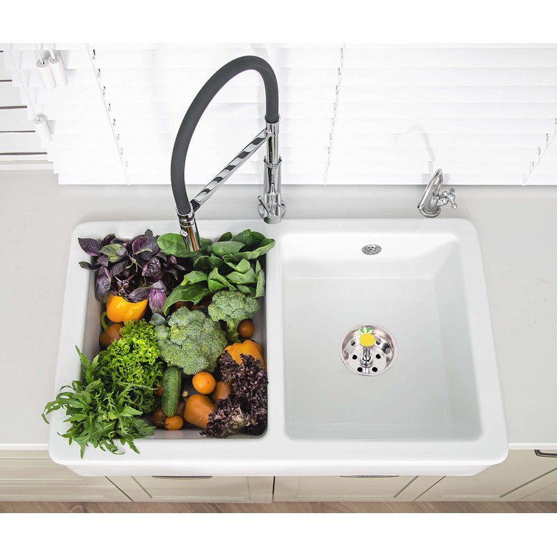 Kitchen Sink Strainer for Standard Drains - Drain Stopper with