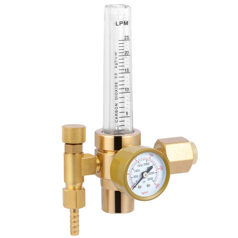 Reboot CO2 Gas Regulator Full Copper Flowmeter Mig Welding Gas