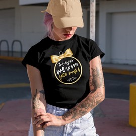 2020 The Year We Wore Face Mask Funny Christmas Graphic Tshirt or Stuff - Military Green T-Shirt, 3XL