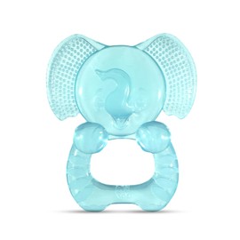 RAZBABY Mordedor RaZbaby Elfy-Yummy: Juguete para aliviar las molestias de la dentición - Diseño de elefante, silicona de grado médico con cerdas ultrasuaves para calmar las molestias de la dentición.