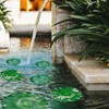 FFNIU 12Pcs Lily Pads for Ponds, Artificial Floating Foam Lotus