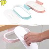 Pink hanging trash bin sink door food waste bin /
