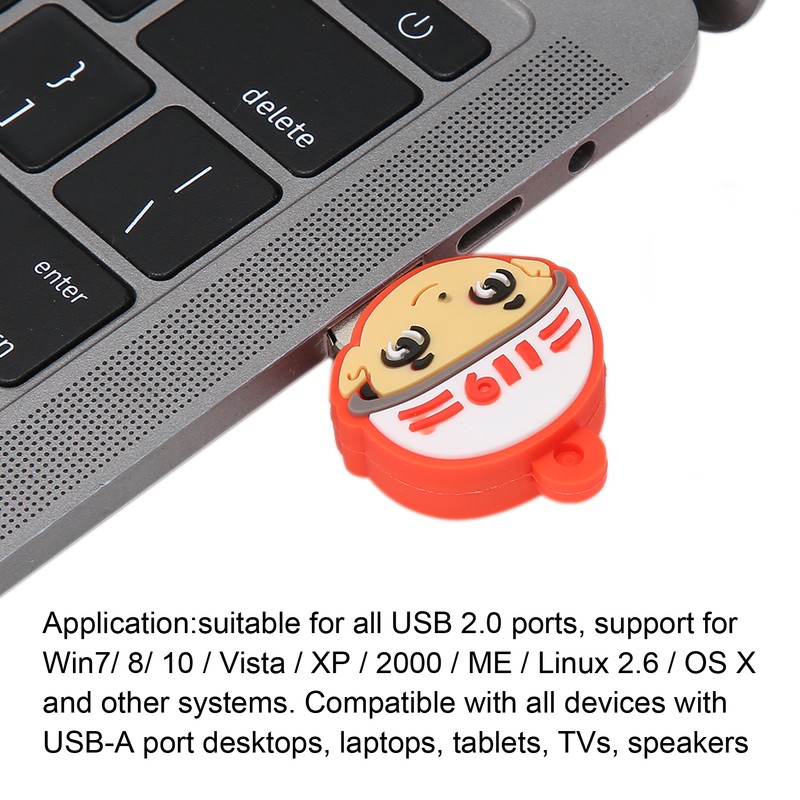 Flash Drive Large Storage HighSpeed Drive Cartoon Shape U Disk