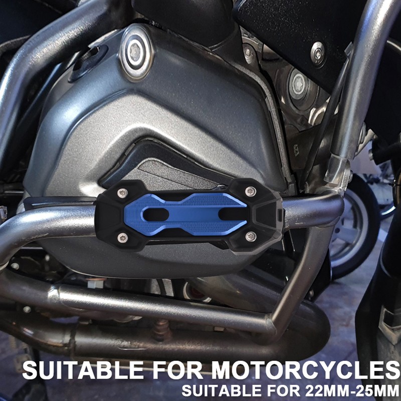 Universal 22mm 25mm Motorcycle Engine Guard Bumper Crash Bar Bumper