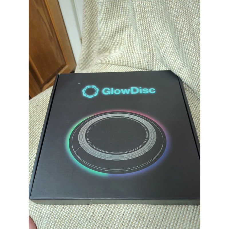 GlowDisc LED Light Up Flying Disc Frisbee, Cute Designs, Motion