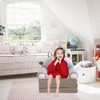 Cojín de felpa para sofá plegable, 2 en 1, sofá