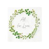 Talking Tables Wreath Cocktail Napkins - Add a touch of