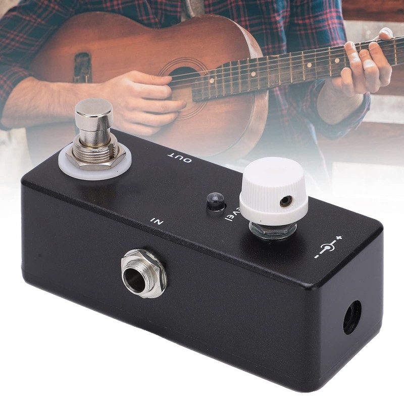 Guitar Volume Effect Pedal,Effect Pedal with Knob Control Attenuator,True Bypass