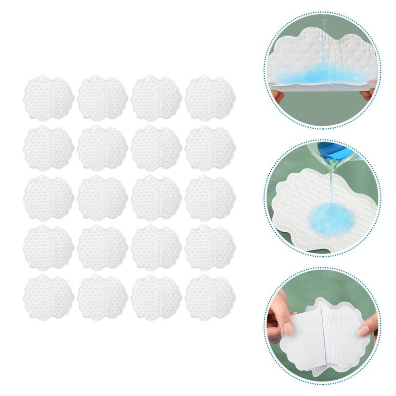 BESPORTBLE 20pcs Underarm Soft and Breathable Armpit for Women Sweat