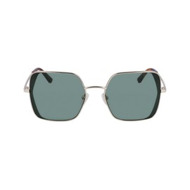 Karl Lagerfeld KL340S Sunglasses, 711 Shiny Gold, 56