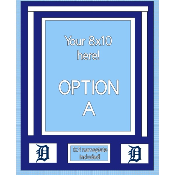 DETROIT TIGERS New 11x14 Custom Frame Kit For 8x10 Photo
