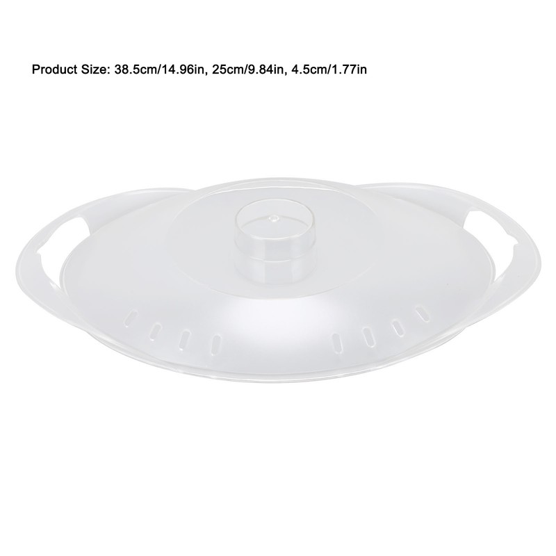 Kitchen Food Processor Robot Lid PC Heat Resistance Steaming Pan