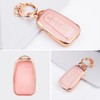vehicleloong Key Fob Cover Case Shell Keychain for Toyota 2020