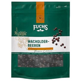 Fuchs Spices - Juniper Berries in Resealable Recyclable Bag - Natural Ingredients - 40 g