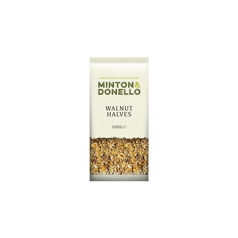 Minton & Donello - Walnut Halves, Fresh, Crunchy, Rich in