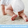 Funtery 12 Packs Waterproof Plastic Pants for Toddlers Reusable Diaper