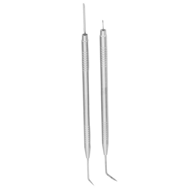 2 in 1 Eye Lash Lift Tool Stainless Steel Double