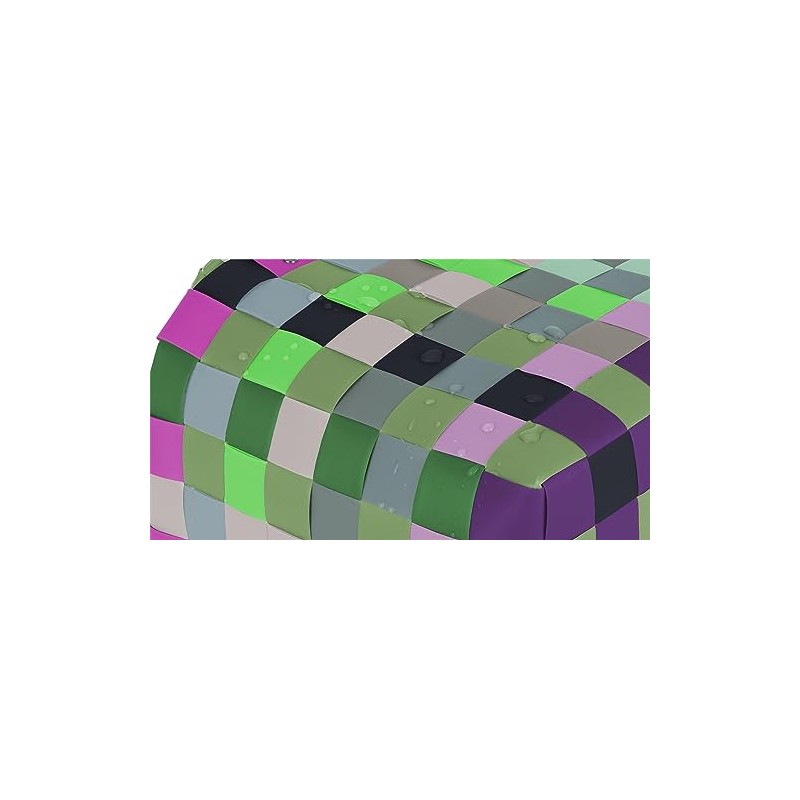 normani Plastic Wicker Basket Ideal as a Shopping or Beach