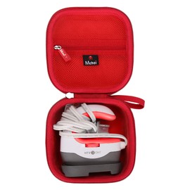 Mchoi Hard Case Suitable for HTVRONT Heat Press Mini Heat Press Machine, Case Only (Red)