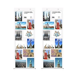 Trendfinding postcard photo curtain, 10 cm x 15 cm, landscape and portrait photos, pictures, postcards, photo wall, photo gallery, picture bag, photo