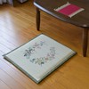 [Made in Japan] Igrass Zabuton Cushion, Corolla, Approx. 21.7 x