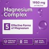 Magnesium – High Bioavailability Complex – 5-Form Complex 1950mg Per