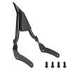 Bravema Motorcycle Sissy Bar, Detachable Passenger Backrest Rear Pad Fit