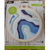 Bucilla Geode Stamped Embroidery Kit with 6 Inch Hoop 49321E