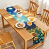 7-Piece Table Runner & Placemat Set – Sunflower and Moonlit