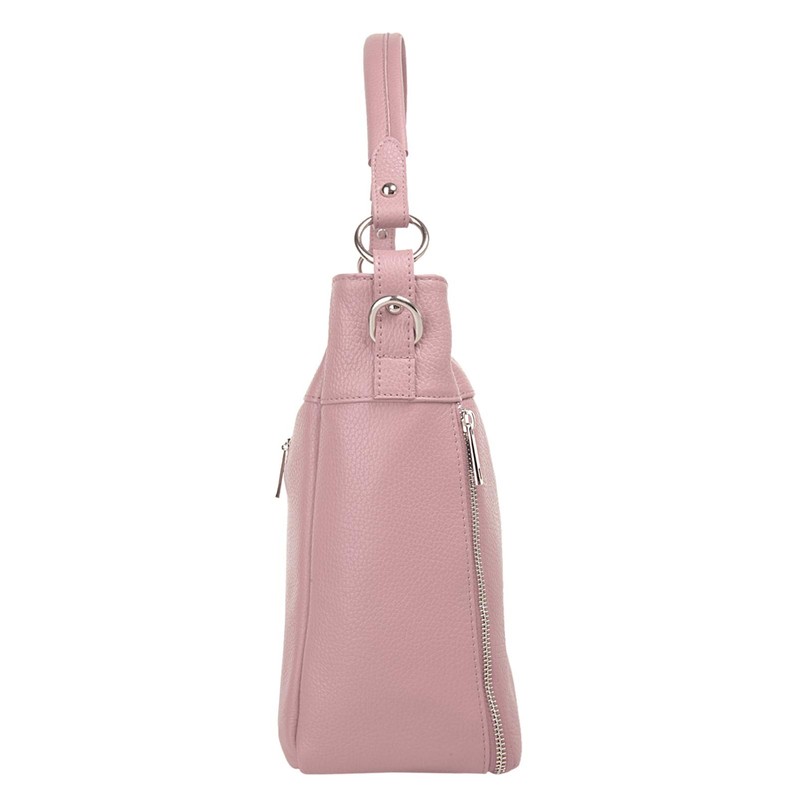Cluty Women's Genuine Leather Handbag | | 020843, Purple