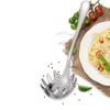 Cabilock Stainless Steel Spaghetti Server Spoon with Teeth Kitchen Noodle