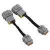 OMNDYEHA Headlight Conversion Adapter Harness 8 to 6 Pin Fits