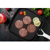 MsMk 11 Inch Induction Grill Pan, Bacon Carbonize also Nonstick,