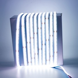 Boarda RGBW COB LED Strip,24V 4 in 1 RGB+WW/RGB+CW 784 LEDs/m COB LED Strip,5m 3920 LEDs High Brightness Flexible RGBW COB Tape for Party,Counter,Shelf,Home Decor (RGB+CW)