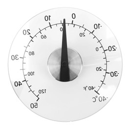 Outdoor Thermometer Adhesive Transparent Window Door Greenhouse Temperature Monitor Tester