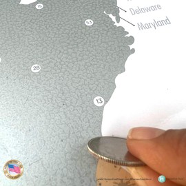 US National Parks Scratch Off Poster - Map of 62 National Parks of the United States - Travel Bucket List - Fun Gift for Travelers - Road Trip Adventure Checklist - Hiker gift - US Travel Map Print - US map scratch off - Camping gift - unique holiday gif