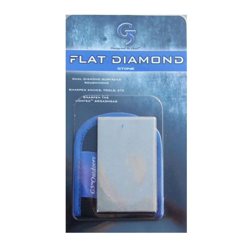 G5 Flat Diamond Stone Broadhead Sharpener for all Montec Broadheads