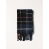 Barbour Tartan Lambswool Scarf Navy/Red One Size, multi-coloured