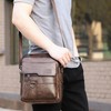 SonaGear Leather Messenger Bag for Men, Stylish Briefcase for work