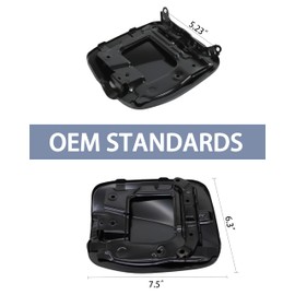 CaBYbigG Fuel Filler Door Cover Replace 77305-04080 for Toyota Tacoma 5ft Bed 2016-2023 SR, SR5, TRD Off-Road, TRD Pro, TRD Sport, Trail OE 77305-04906, Fuel Filler Lid Gas Tank Cap