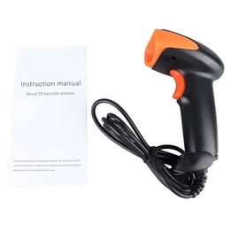 Wireless 1D 2D Barcode Scanner Multifunctional QR Reader for Warehouse Supermarket Delivery