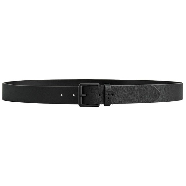 GANT Men's Tonal Buckle Leather Belt, black