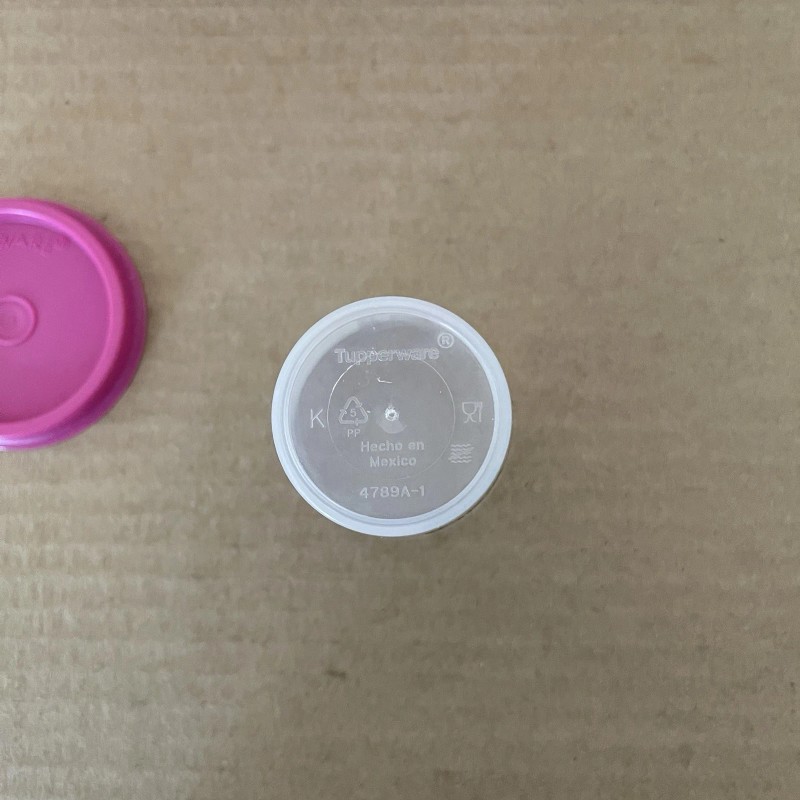 Tupperware Tupper Mini Midget Containers (Set of 6) #4789, Pink