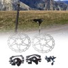 Mountain Bike Stainless Steel Disc Brake Caliper Set Universal Bicycle